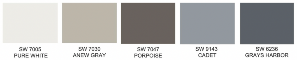 Sherwin-Williams colors